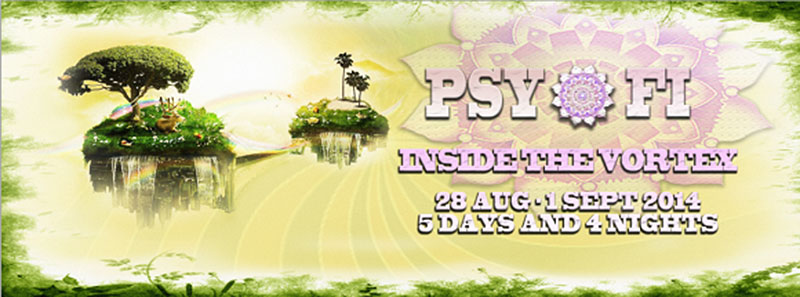 PSY-FI "INSIDE THE VORTEX" OPEN AIR FESTIVAL 2014
